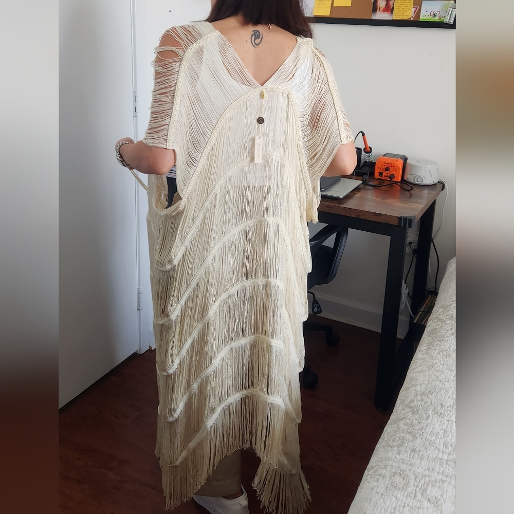 luxury beach kimono - Picture 6 of 10